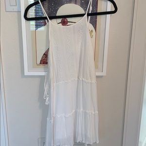 Impeccable Pig White Mini Sundress